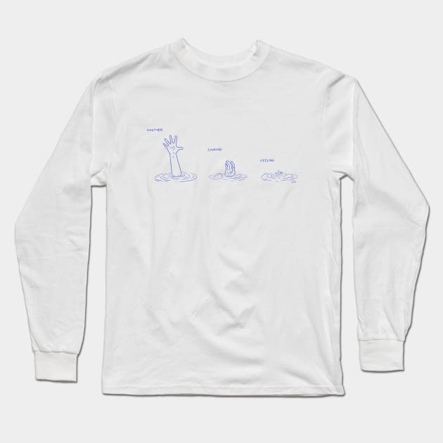 Another Sinking Feeling Long Sleeve T-Shirt by Elesq